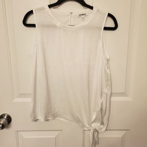 Express White Tank Blouse
